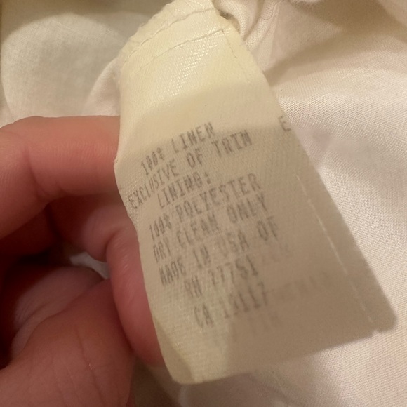 Vintage 90s Betsey Johnson, black label, linen pencil skirt - Picture 16 of 17